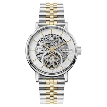 Ingersoll 1892 The Charles Automatic White Skeleton Dial Men's Watch | I05806 | Time Watch Specialists